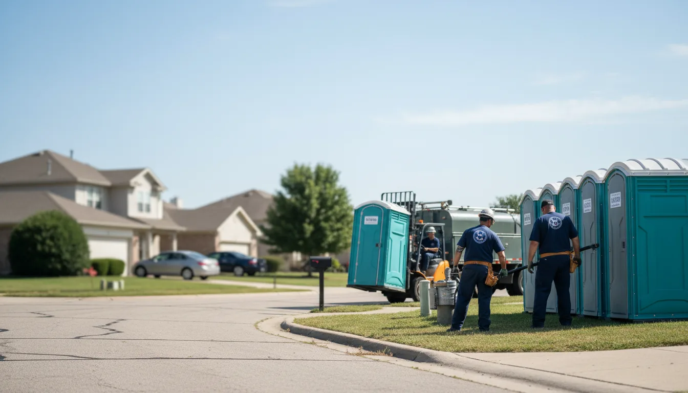 Porta Potty Rental in Frisco, TX near me